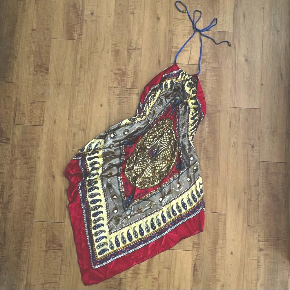 Vintage Lyndia Procanik Handkerchief Asymmetrical Dress Brand New